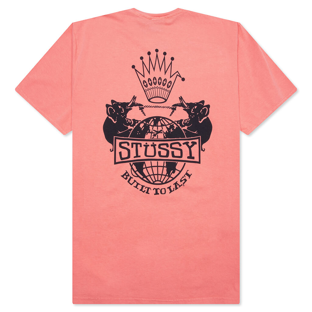 Built To Last Pigment Dyed Tee - Sherbert
