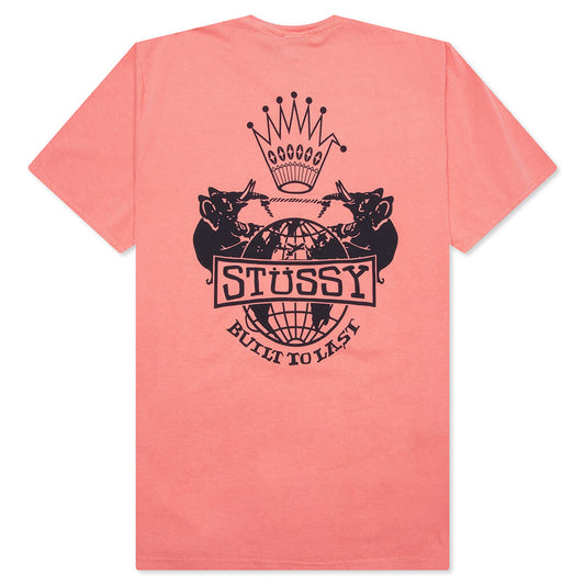 Built To Last Pigment Dyed Tee - Sherbert