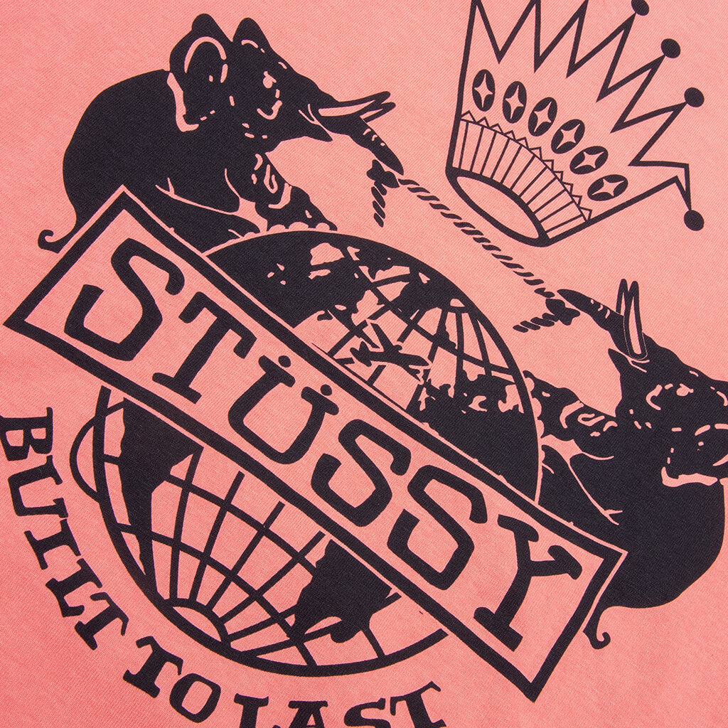 Built To Last Pigment Dyed Tee - Sherbert