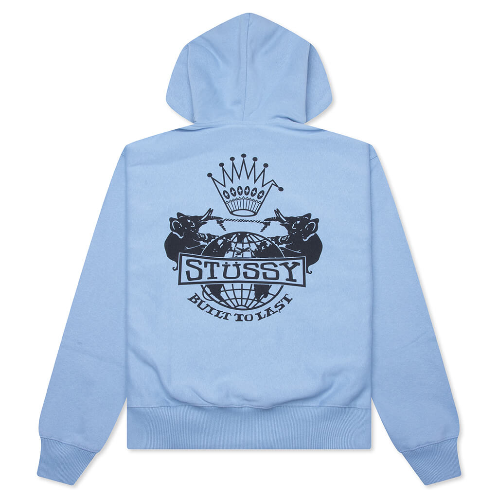 Built To Last Zip Hoodie - Slate