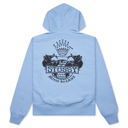 Built To Last Zip Hoodie - Slate