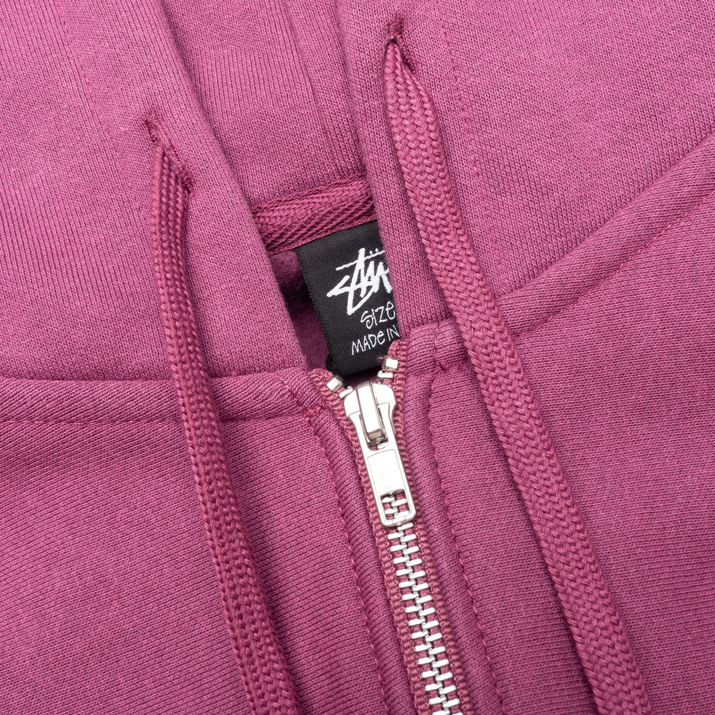 Built To Last Zip Hoodie - Berry