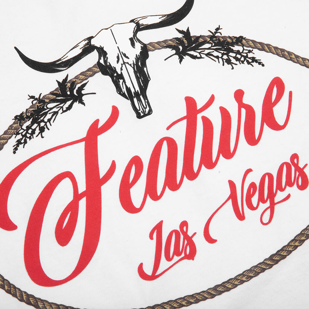 Bull Head Tee - White