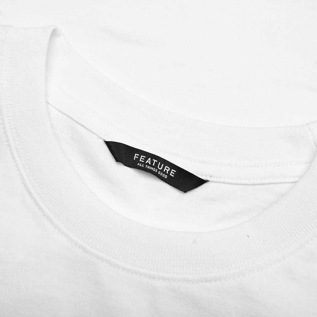 Bull Head Tee - White