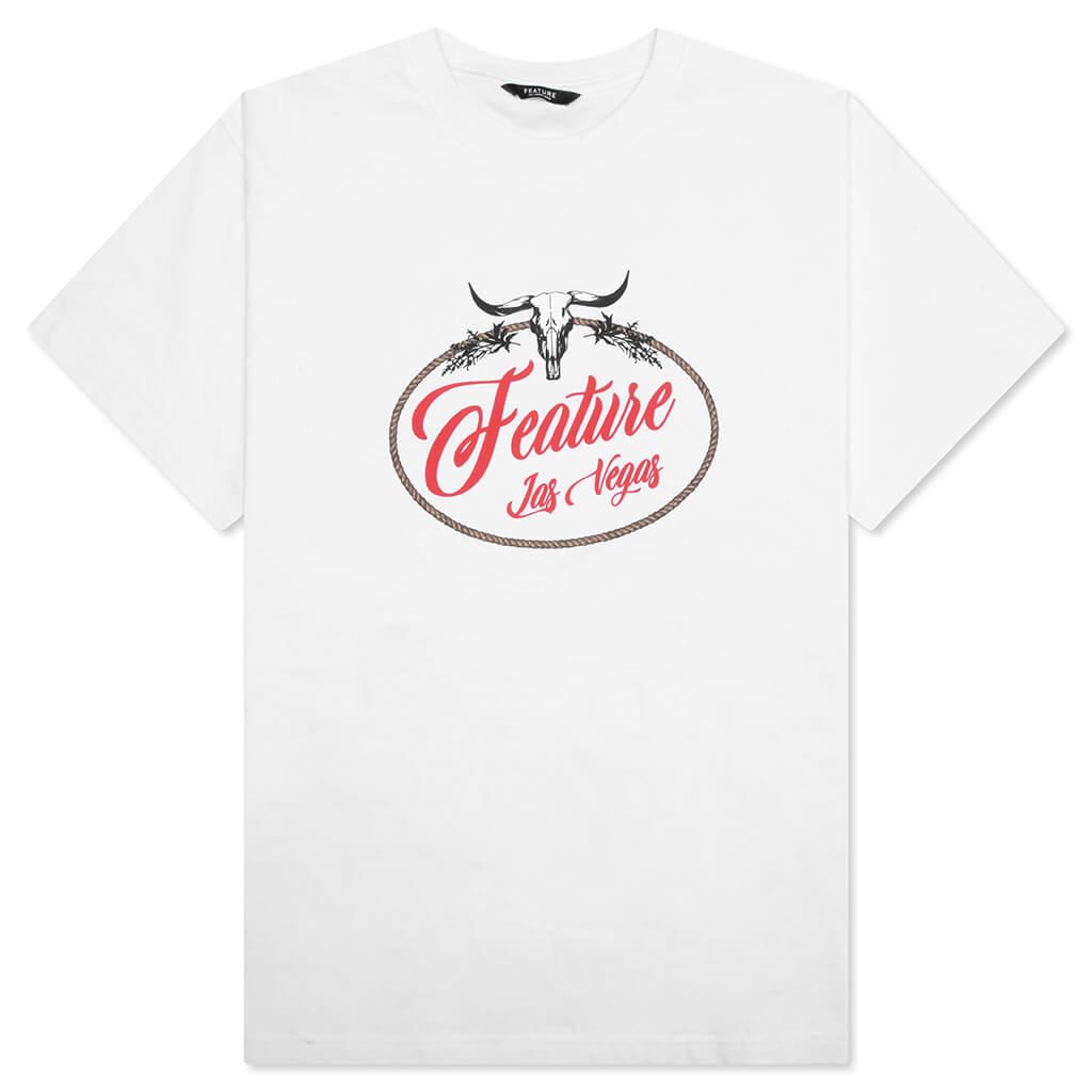Bull Head Tee - White