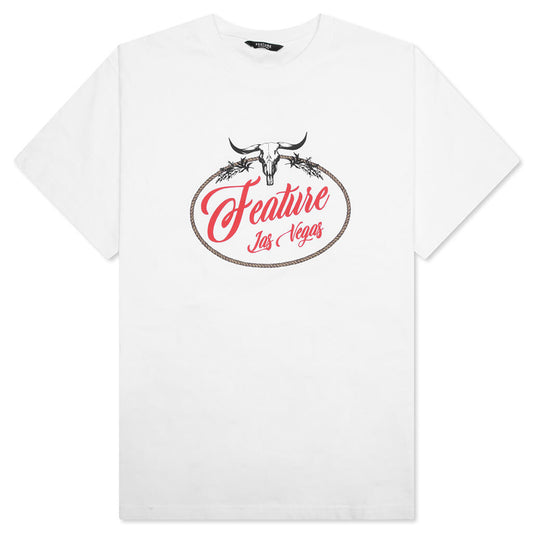 Bull Head Tee - White