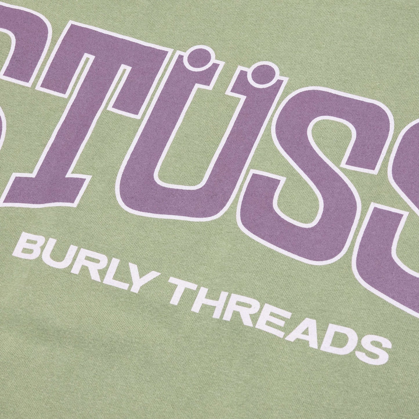 Burly Threads Pig. Dyed Tee - Olive