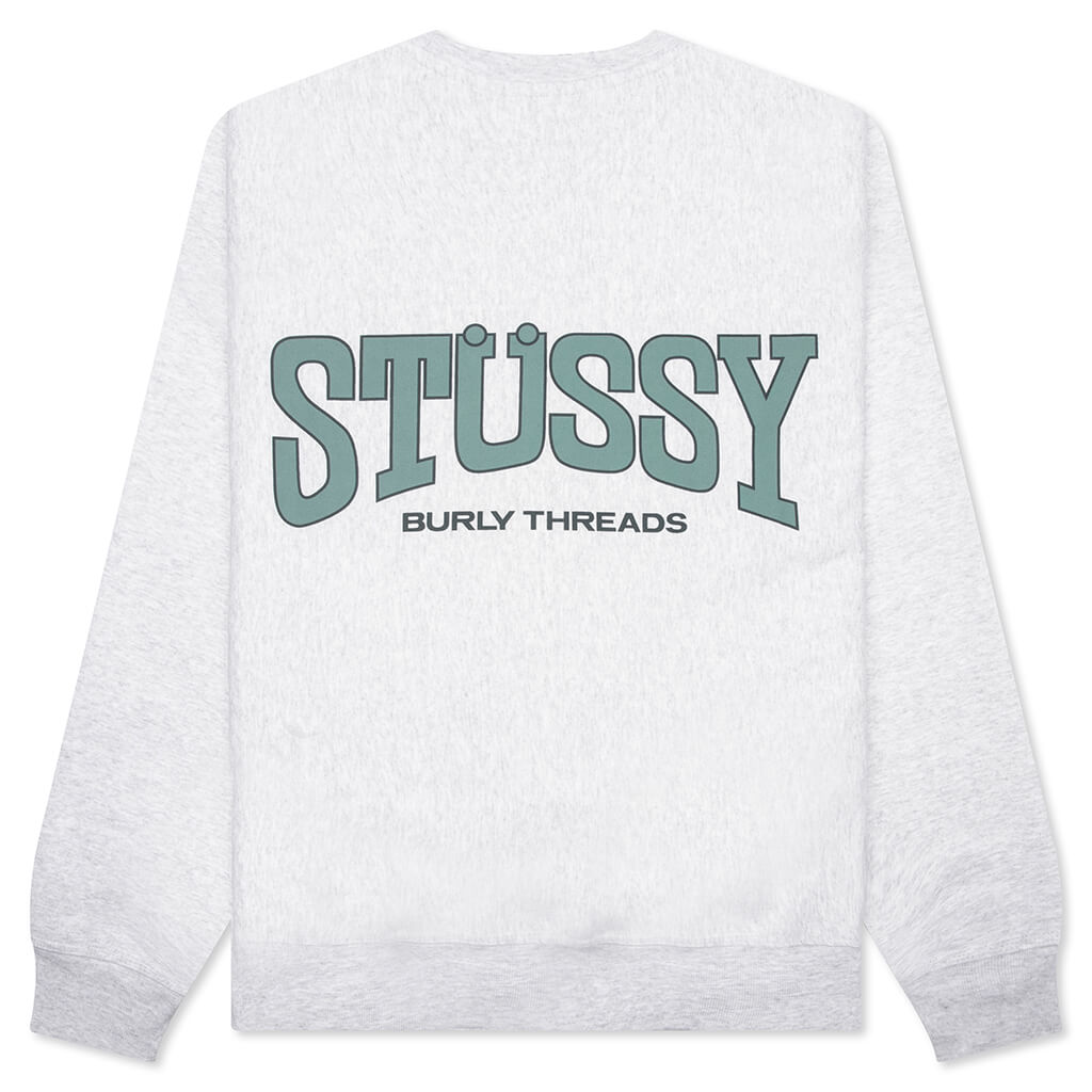 Burly Threads Crew - Ash Heather