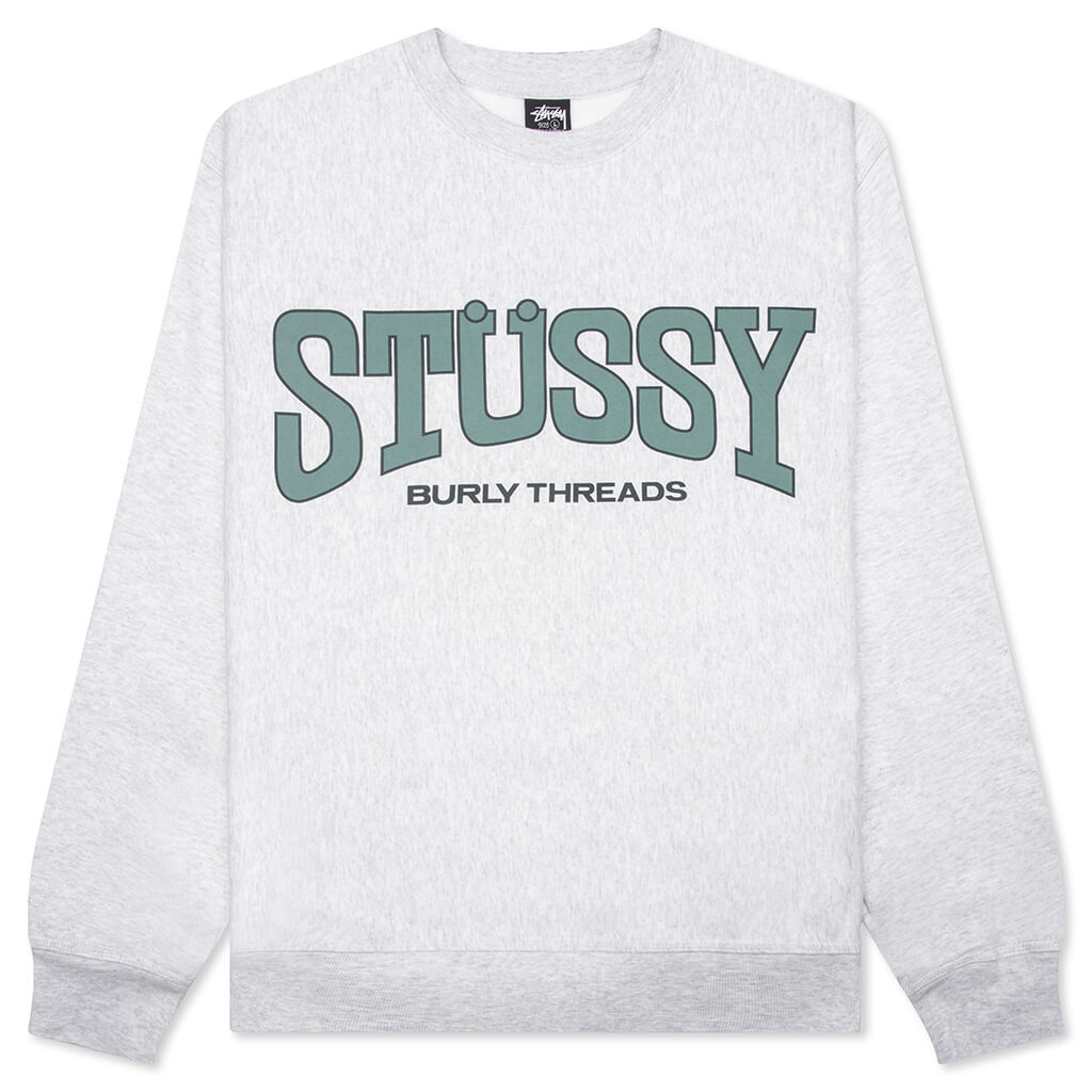 Burly Threads Crew - Ash Heather