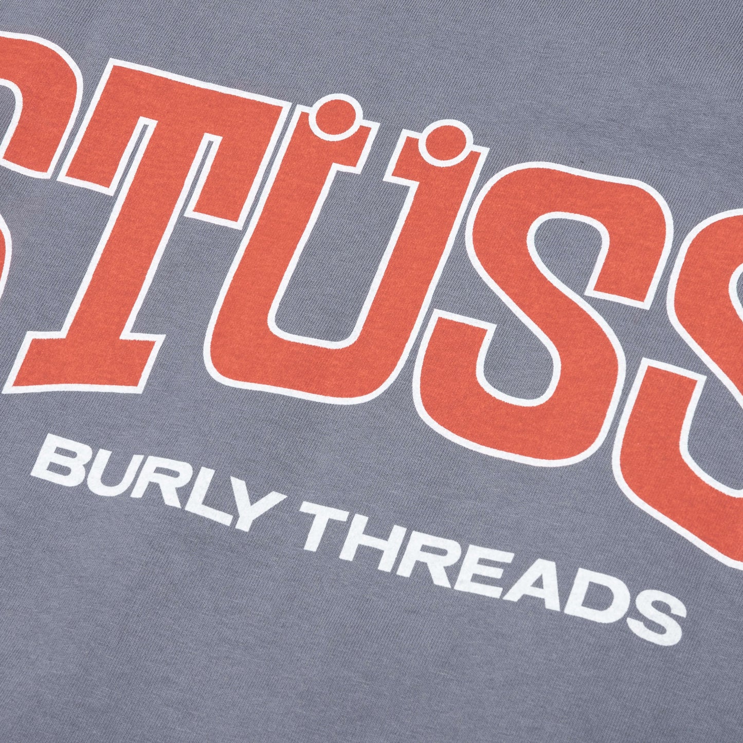 Burly Threads Pig. Dyed Tee - Indigo