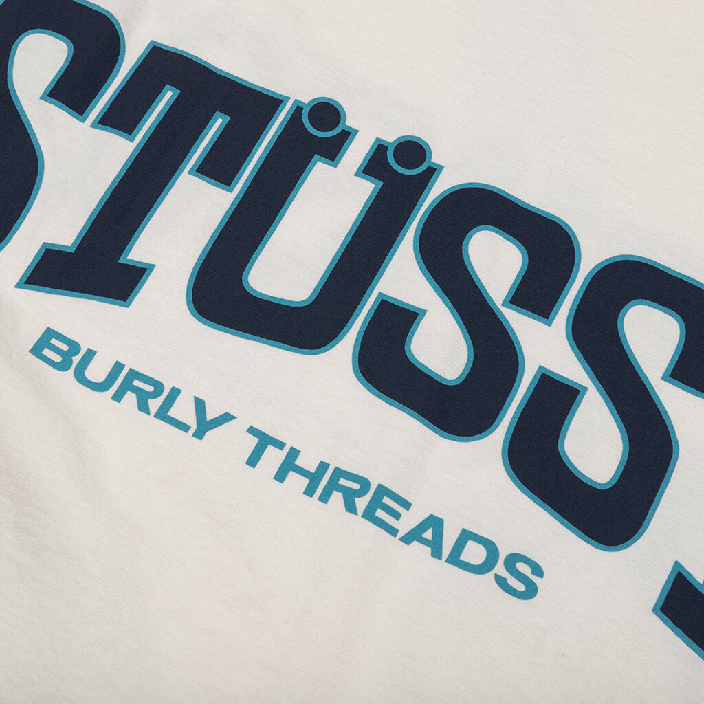 Burly Threads Pig. Dyed Tee - Natural