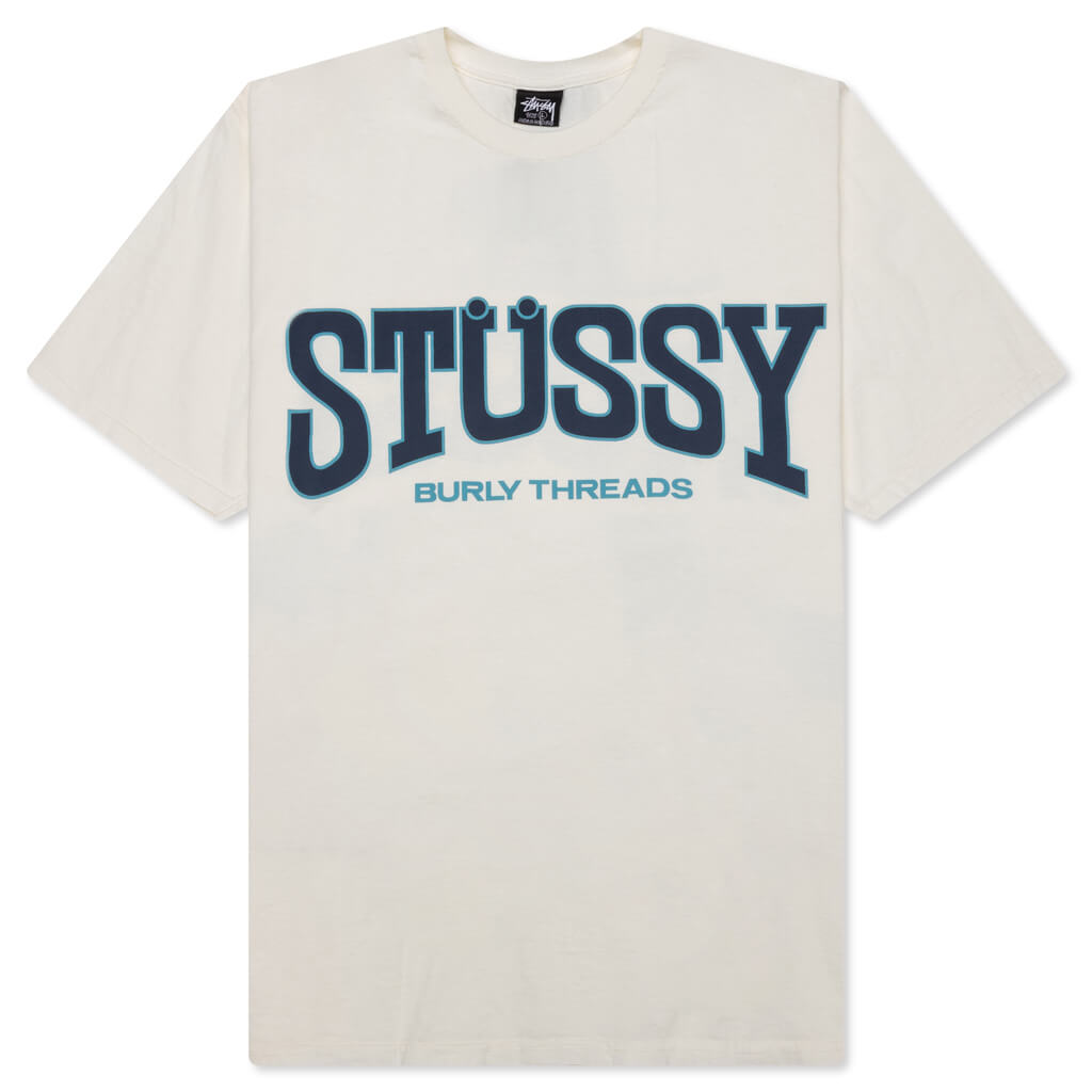 Burly Threads Pig. Dyed Tee - Natural