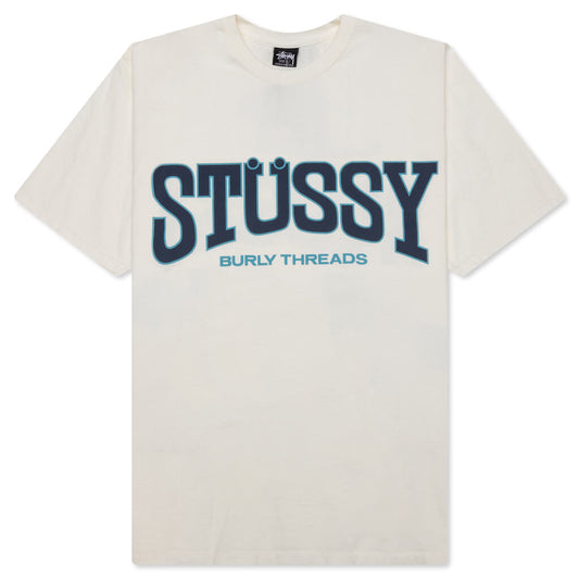 Burly Threads Pig. Dyed Tee - Natural