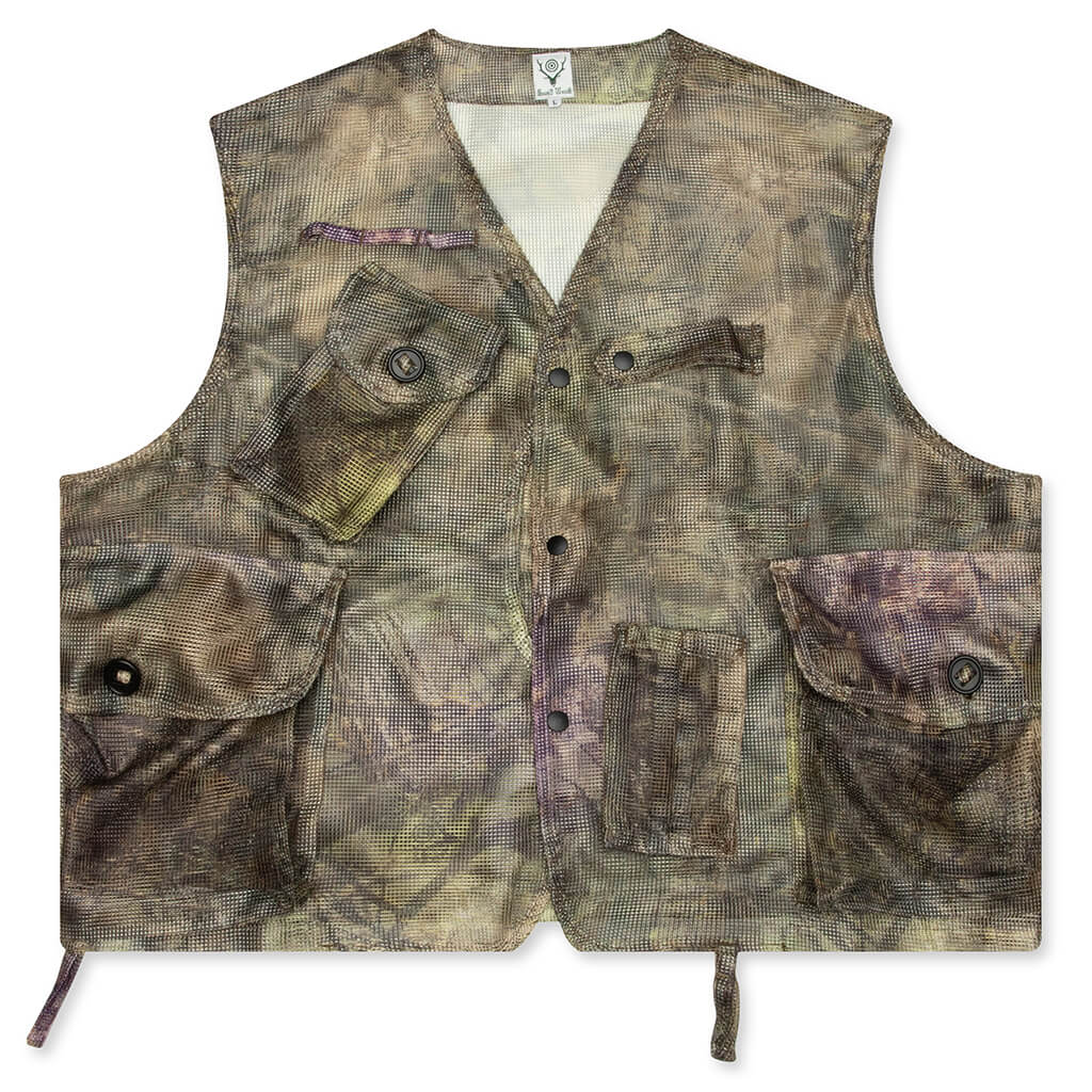 Bush Tenkara Mesh Vest - Camo