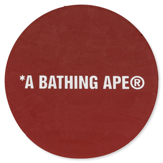 ABC Camo Busy Works Rubber Coaster - Red