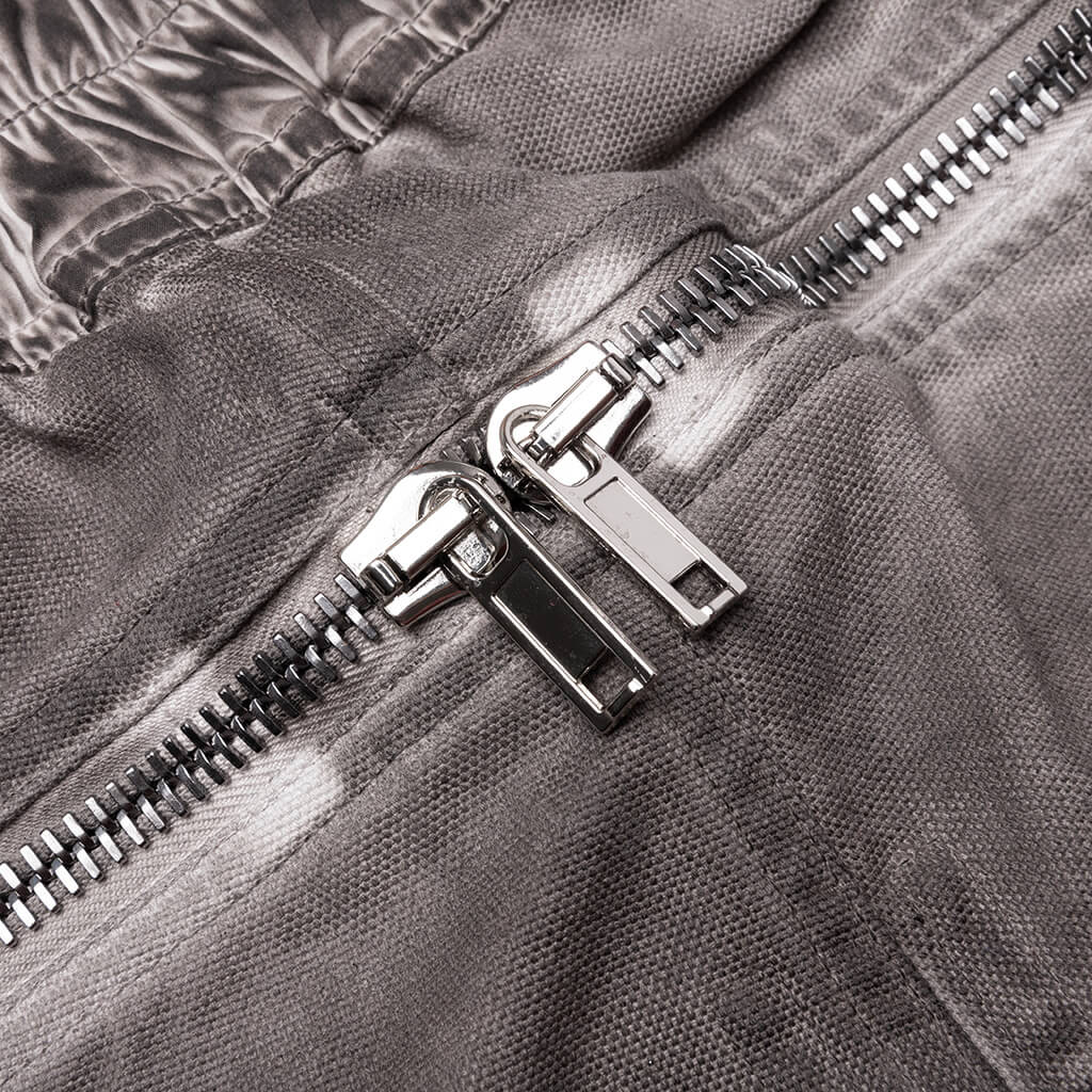 Butt Zipp Long Boxer Shorts - Dust