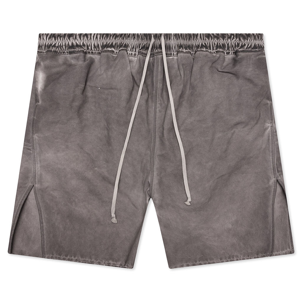Butt Zipp Long Boxer Shorts - Dust