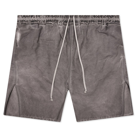 Butt Zipp Long Boxer Shorts - Dust