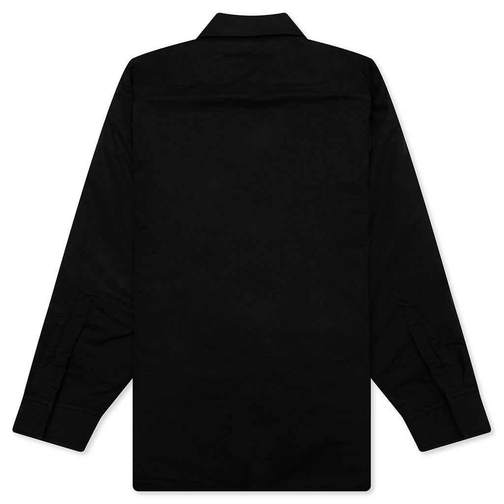 Button-Up Jacket - Black