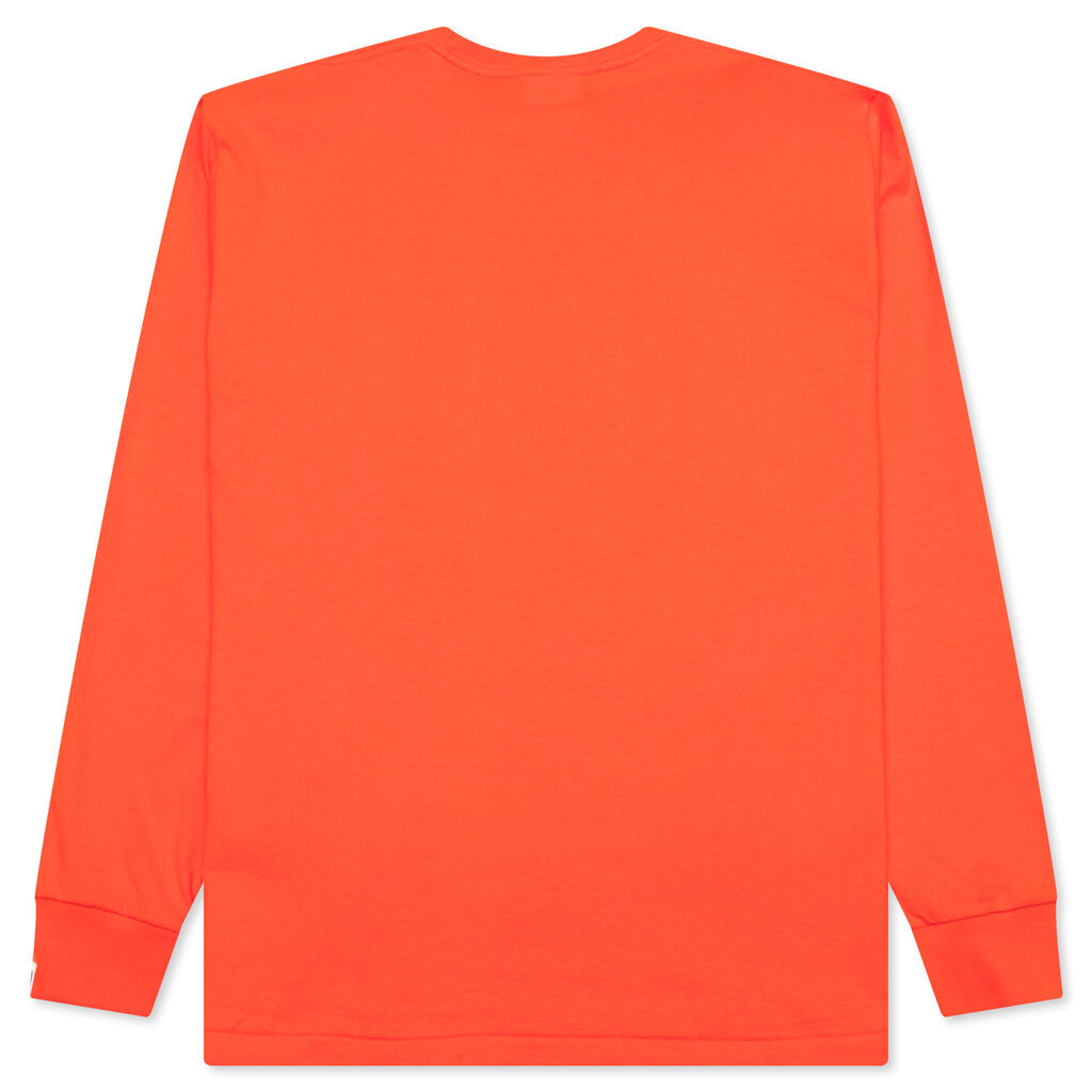 By Bathing Ape L/S Tee - Orange