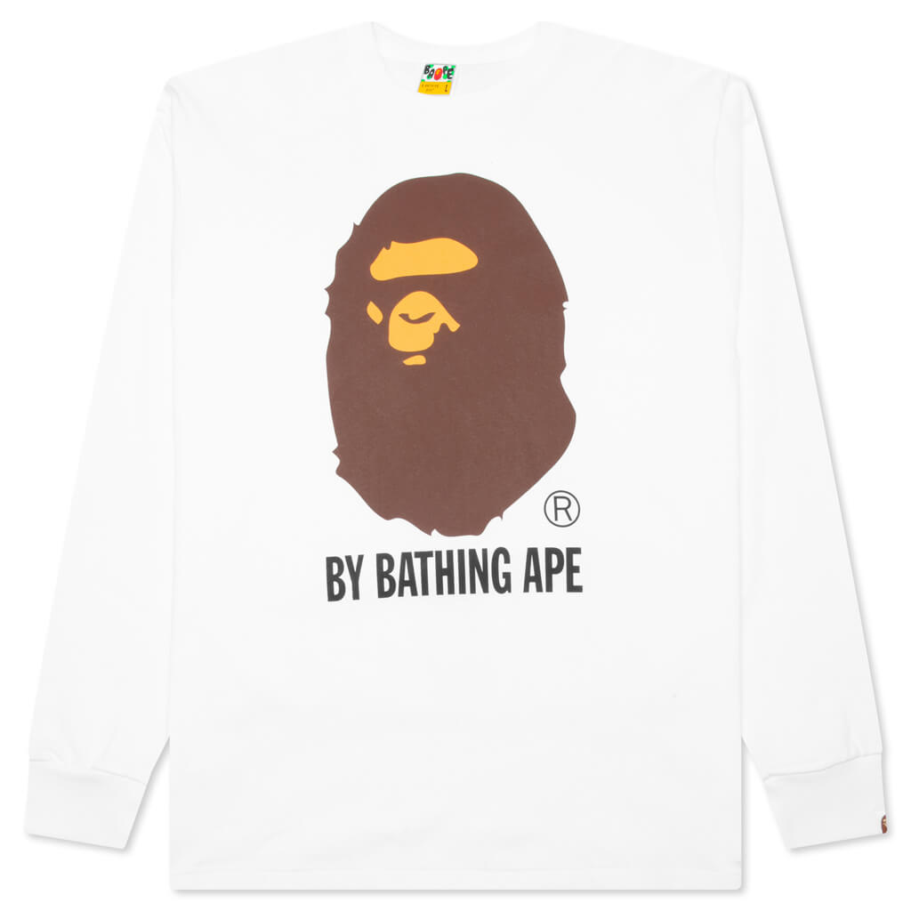 By Bathing Ape L/S Tee - White