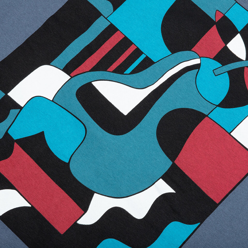 Blue Sitting Pear T-Shirt - Indigo