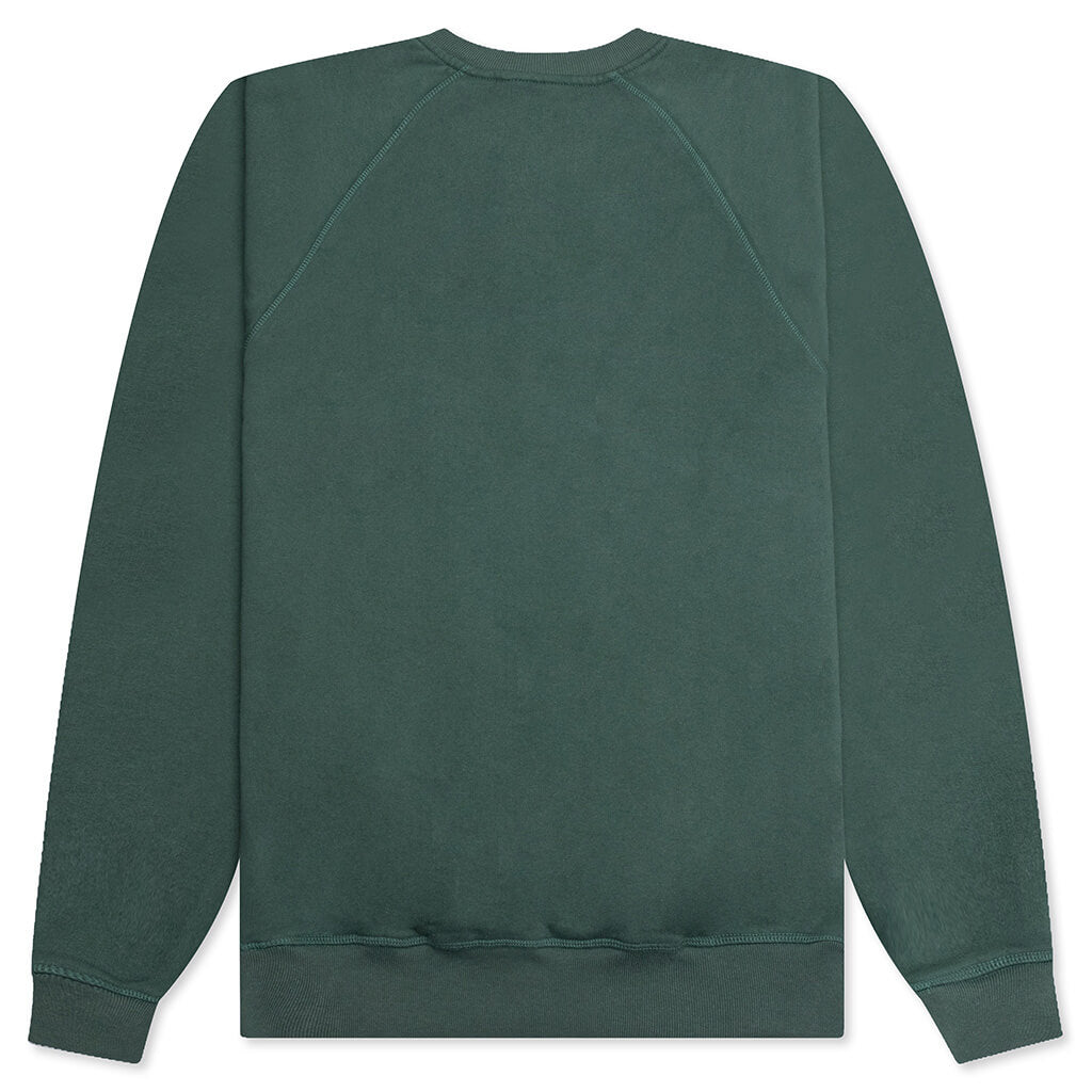 Building Block Logo Crewneck Sweatshirt - Green