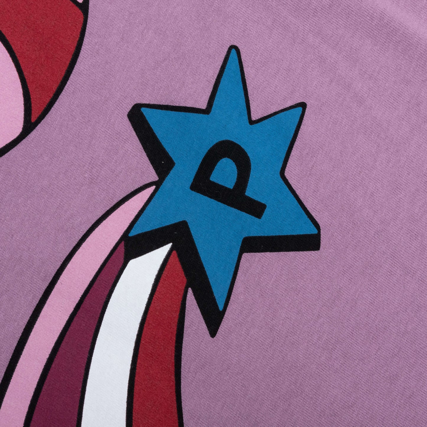 Cloudy Star L/S Tee - Lavender