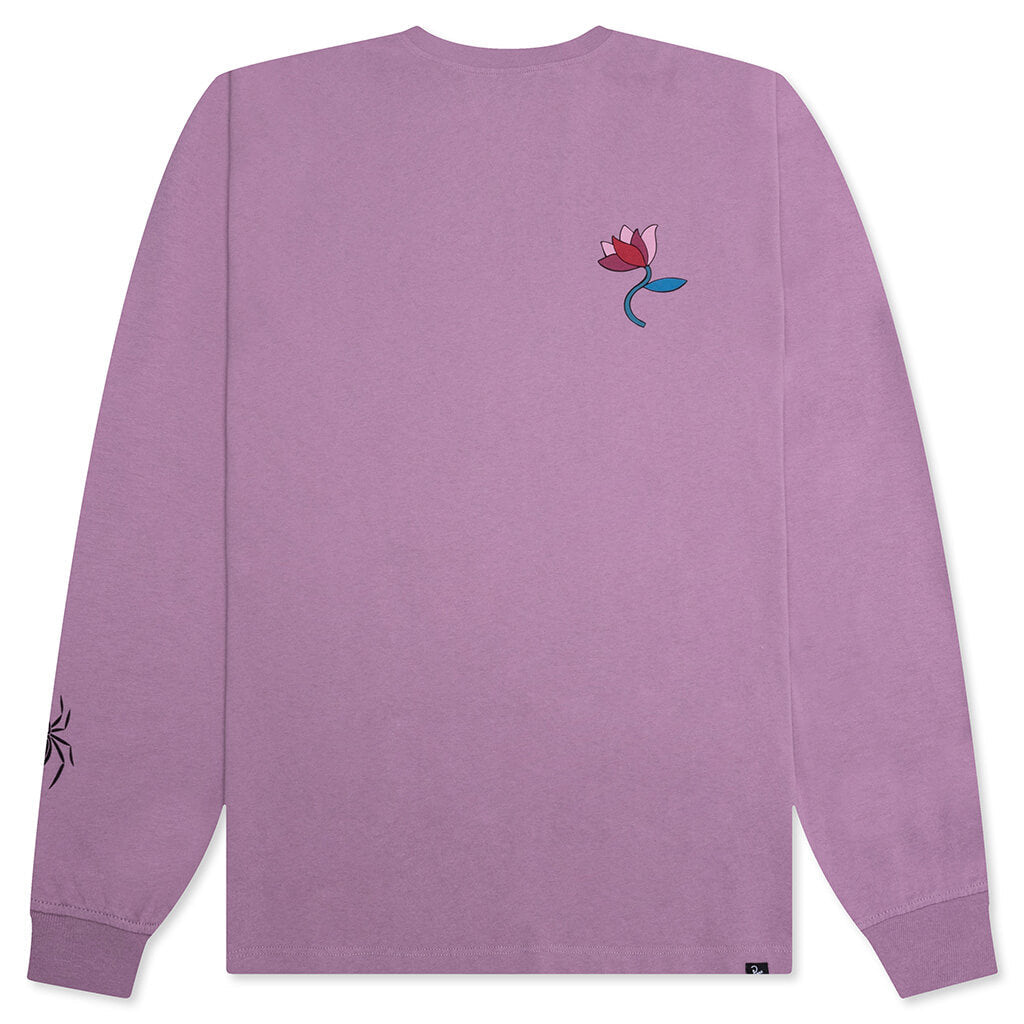 Cloudy Star L/S Tee - Lavender