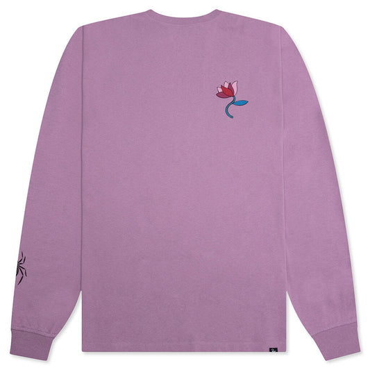 Cloudy Star L/S Tee - Lavender