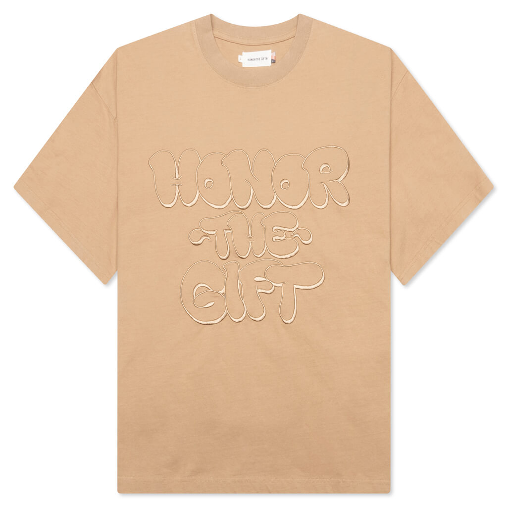 Amp'd Up Tee - Tan
