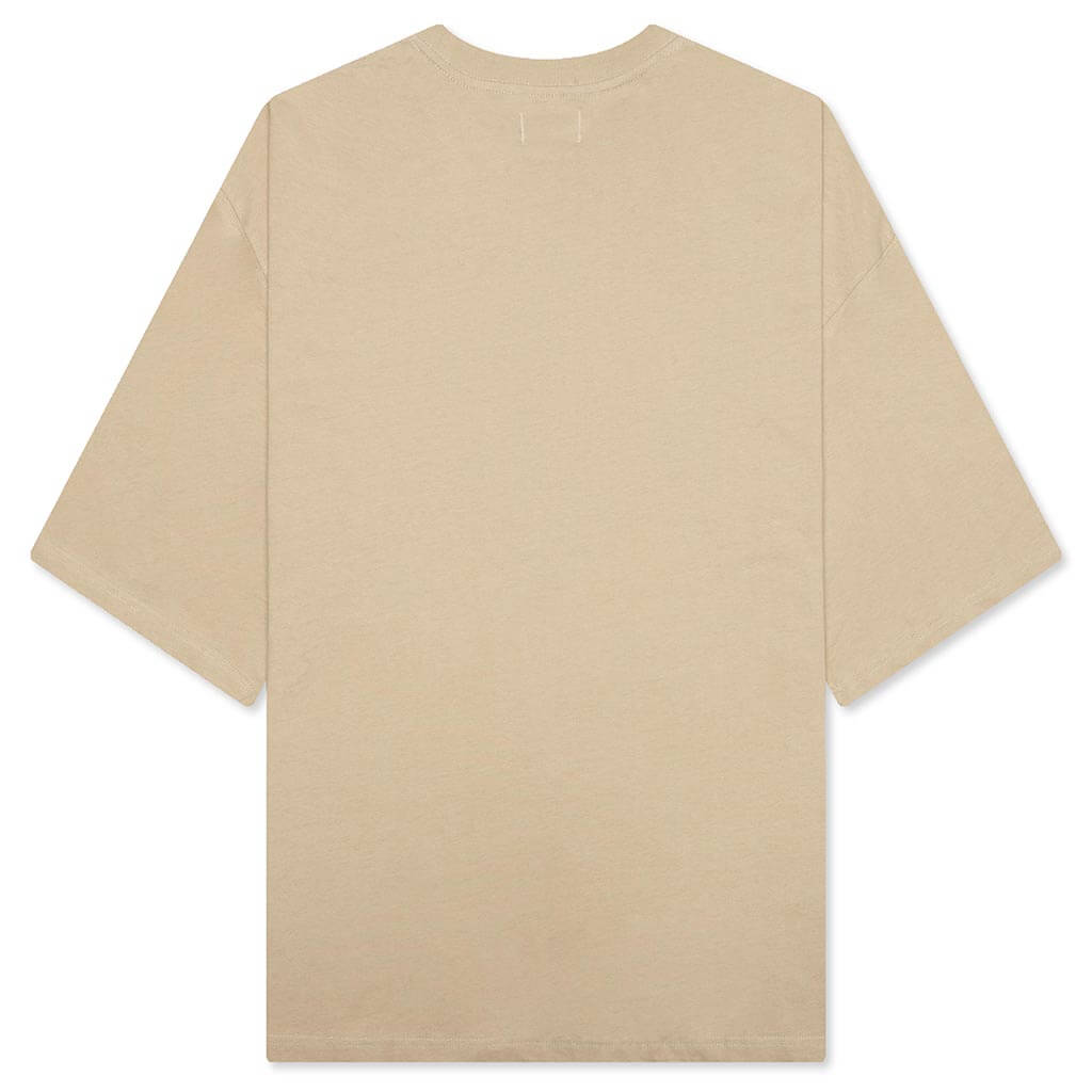 H Stamp Box Tee - Tan