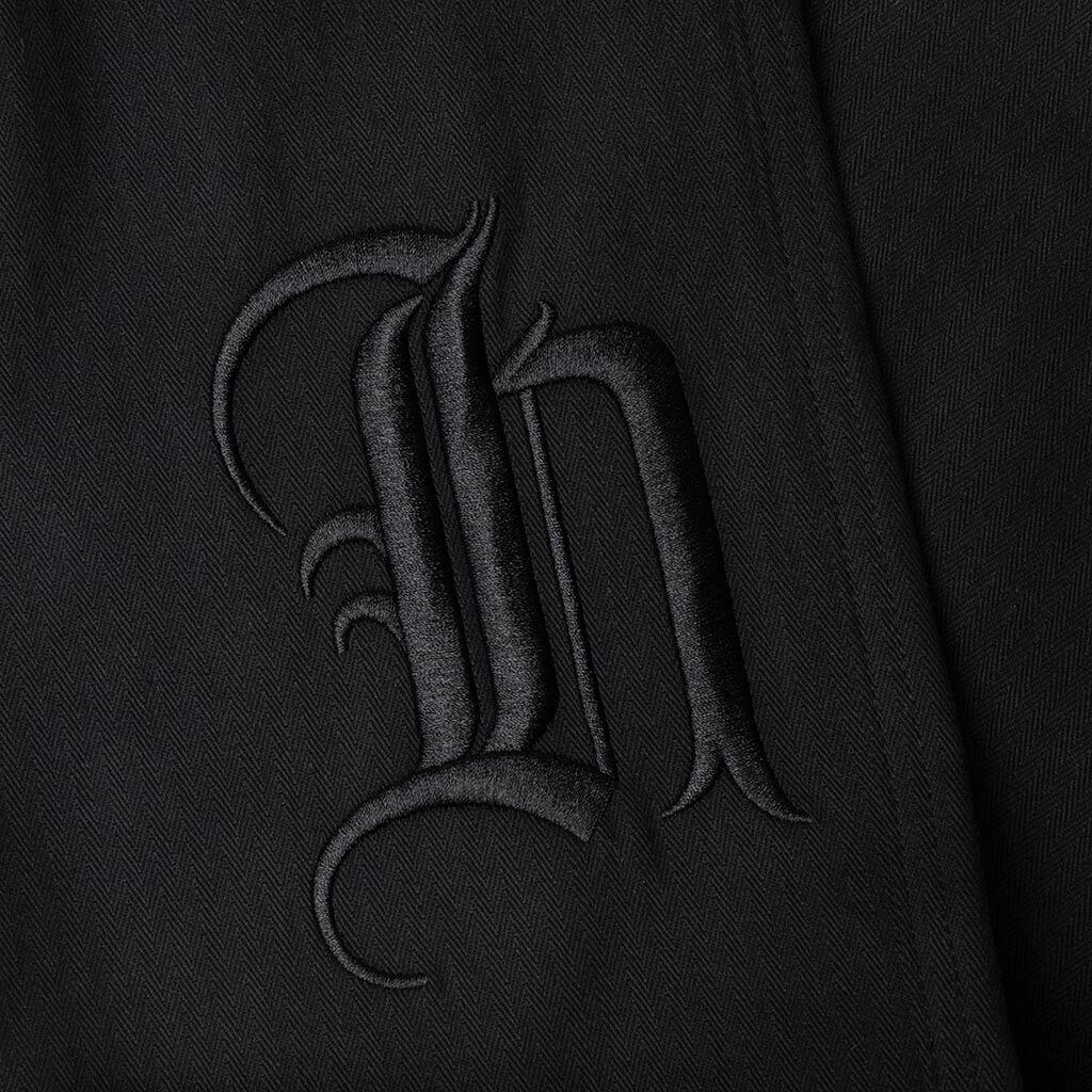 Herringbone Pant - Black