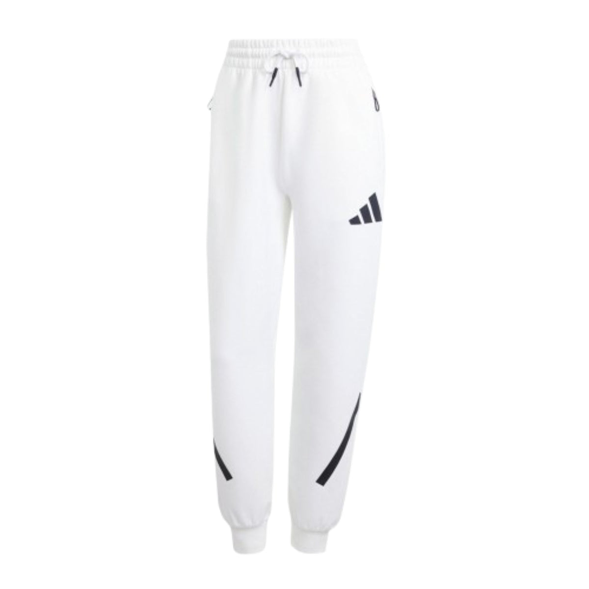 (WMNS) adidas Z.N.E. Pants Asia Sizing 'White Black' JE7843