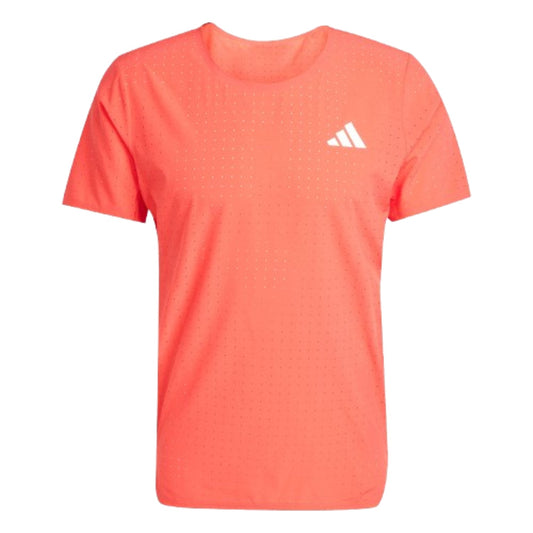 adidas Adizero Running T-Shirt Asia Sizing 'Red' IX8987