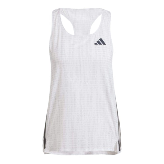 (WMNS) adidas Adizero Running Singlet Asia Sizing 'White' JC7667