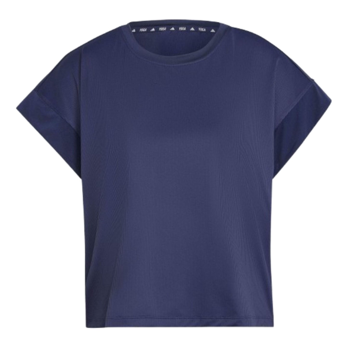 (WMNS) adidas Studio T-Shirt Asia Sizing 'Navy' IX0462