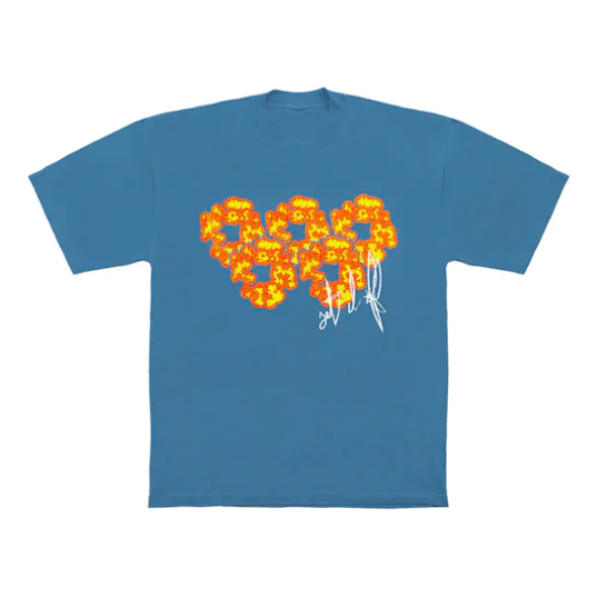 Denim Tears x Offset Set It Off #2 T-Shirt 'Blue' BFSET-SS07-BLUE