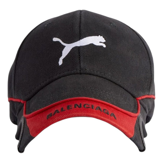 Balenciaga x Puma Cap 'Black Red' 846518410B21074