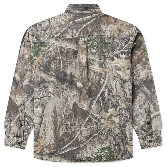 Camo Button Down Shirt - Camo