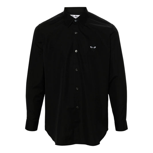 COMME des GARCONS PLAY FW25 Shirt Black Heart 'Black' AX-B004-051-1