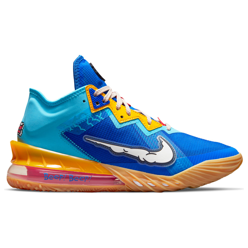 Lebron XVIII Low - Racer Blue/White