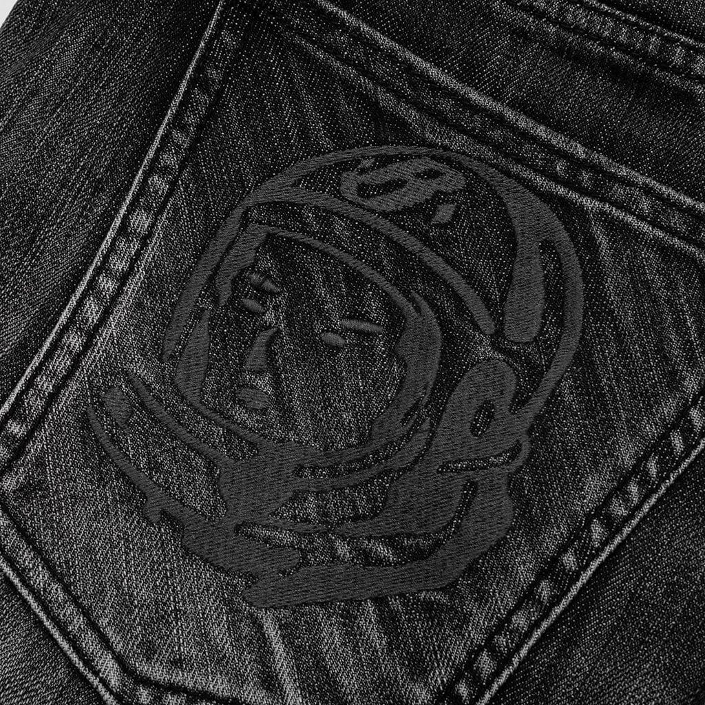 Cadet Crater Black Jean Shorts - Crater Black