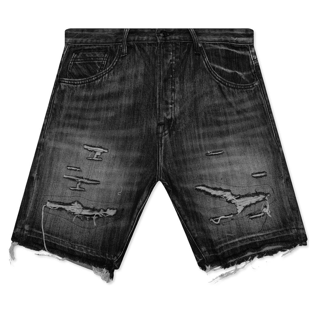 Cadet Crater Black Jean Shorts - Crater Black