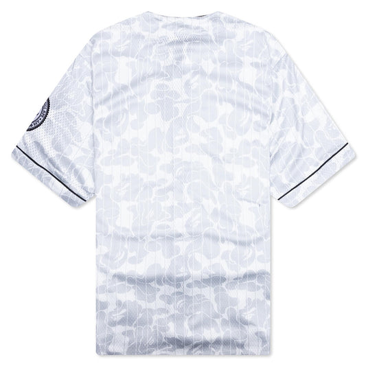 Camo Stripe Baseball Shirt - Gray