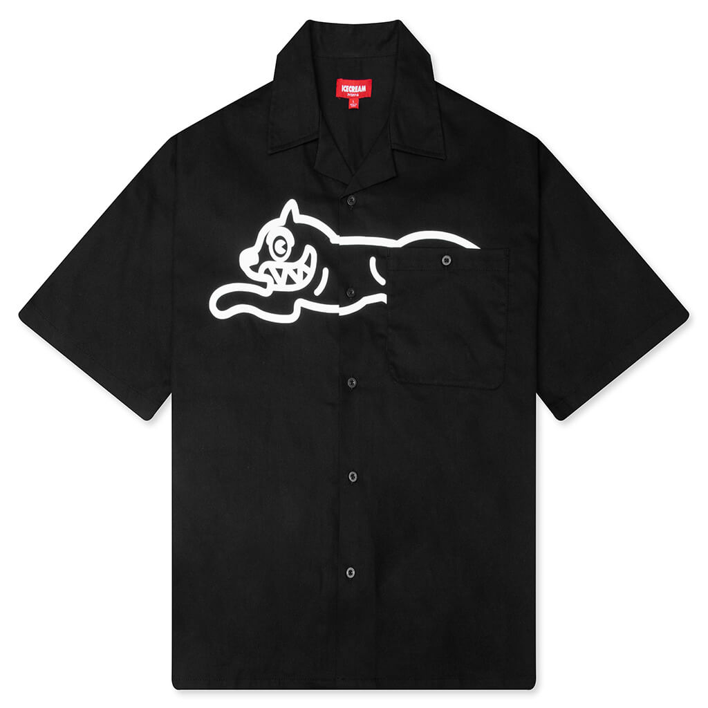 Camper S/S Woven Shirt - Black