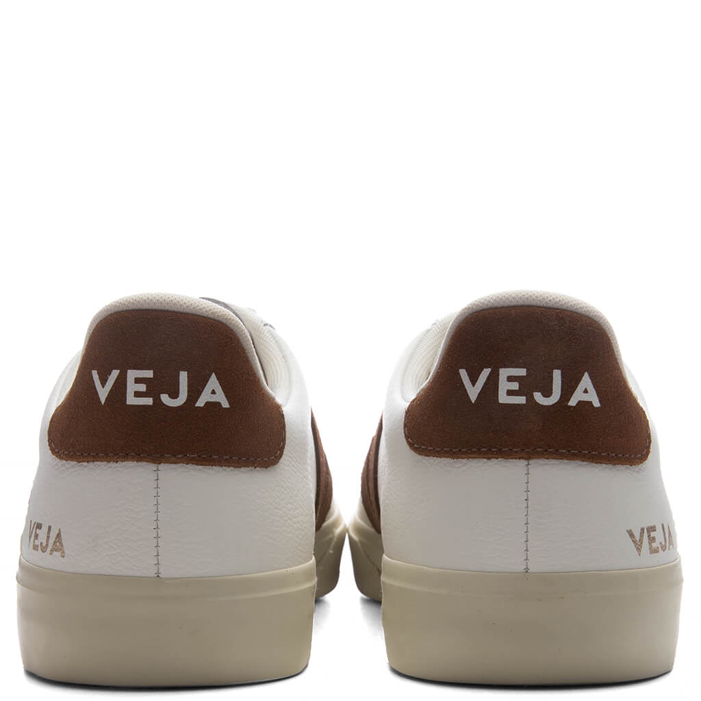 Campo Leather - White/Cognac