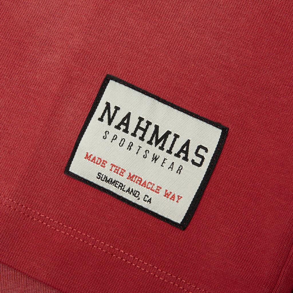Campus Heavy Weight Jersey - Burgundy