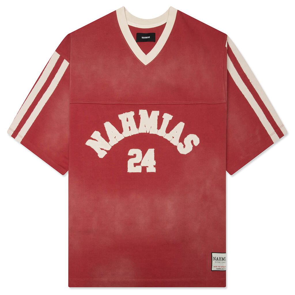Campus Heavy Weight Jersey - Burgundy