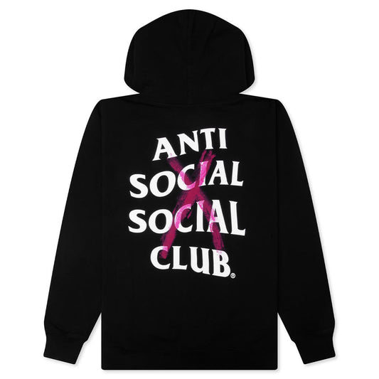 'Cancelled' Hand Painted Hoodie - Black